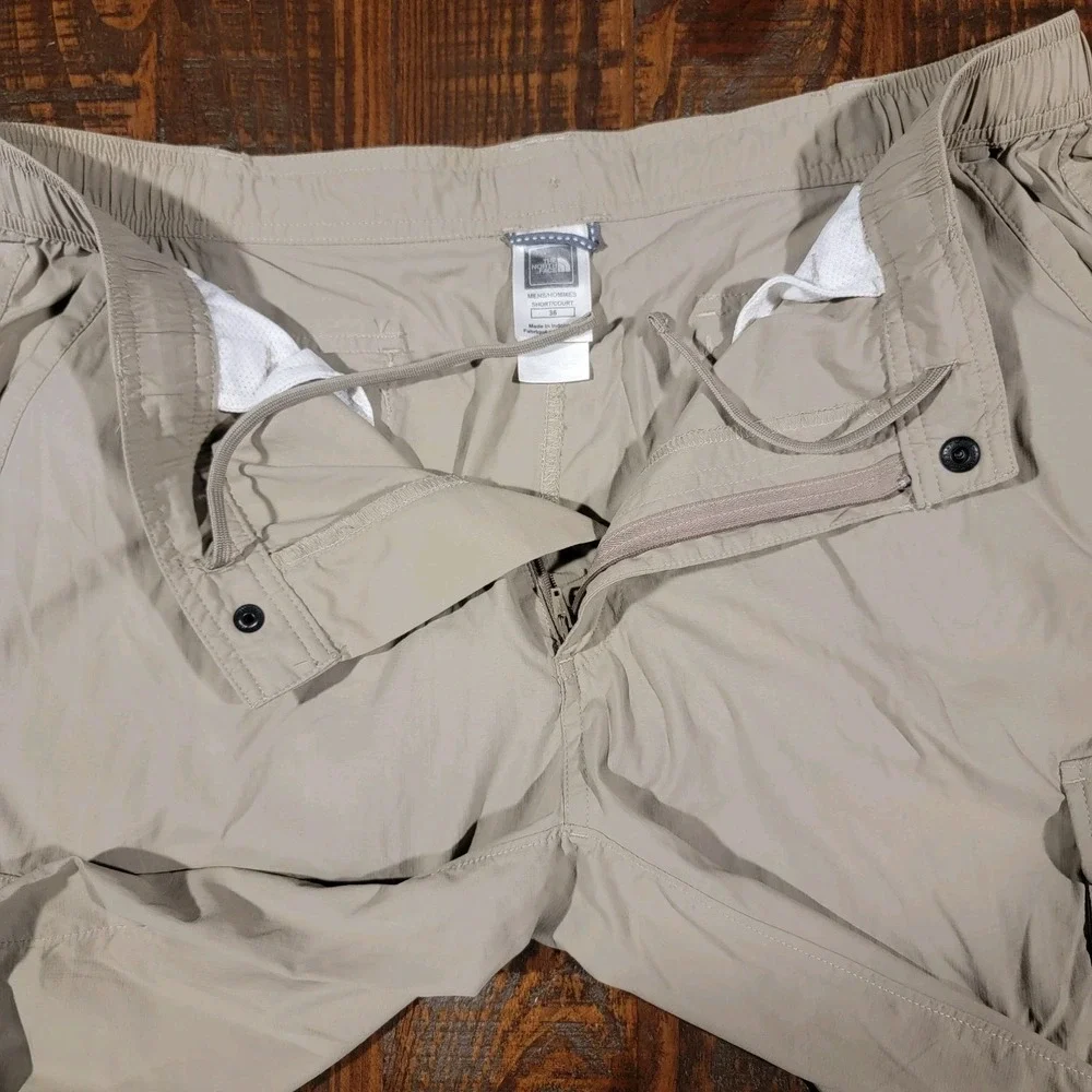 The‎ North Face Cargo Hiking Pants Mens 36 Short Tan Horizon Peak AT9N  Outdoor